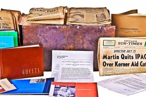 Contents of Grant Hospital time capsule | Courtesy Eric Nordstrom